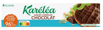 Image KARELEA SABLES 3 CÉRÉALES Chocolat