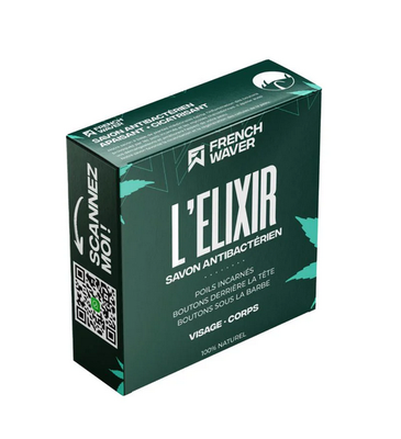 Image FRENCH WAVER : L'ELIXIR  Savon Anti-bactérien