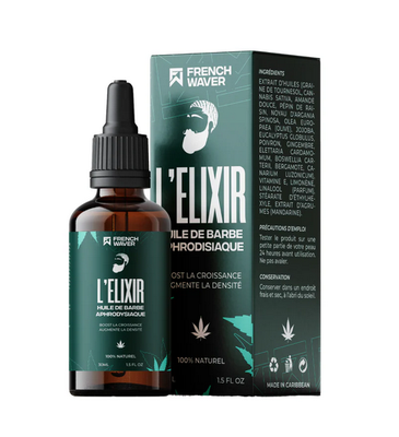 Image FRENCH WAVER : L'ELIXIR Huile de barbe 30ml
