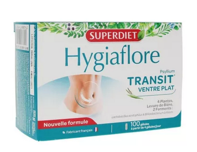 Image HYGIAFLORE TRANSIT Gélule, complément alimentaire pour le transit. - bt 100