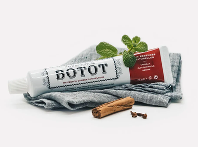 Image BOTOT Dentifrice Cannelle - Clou de Girofle - Menthe
